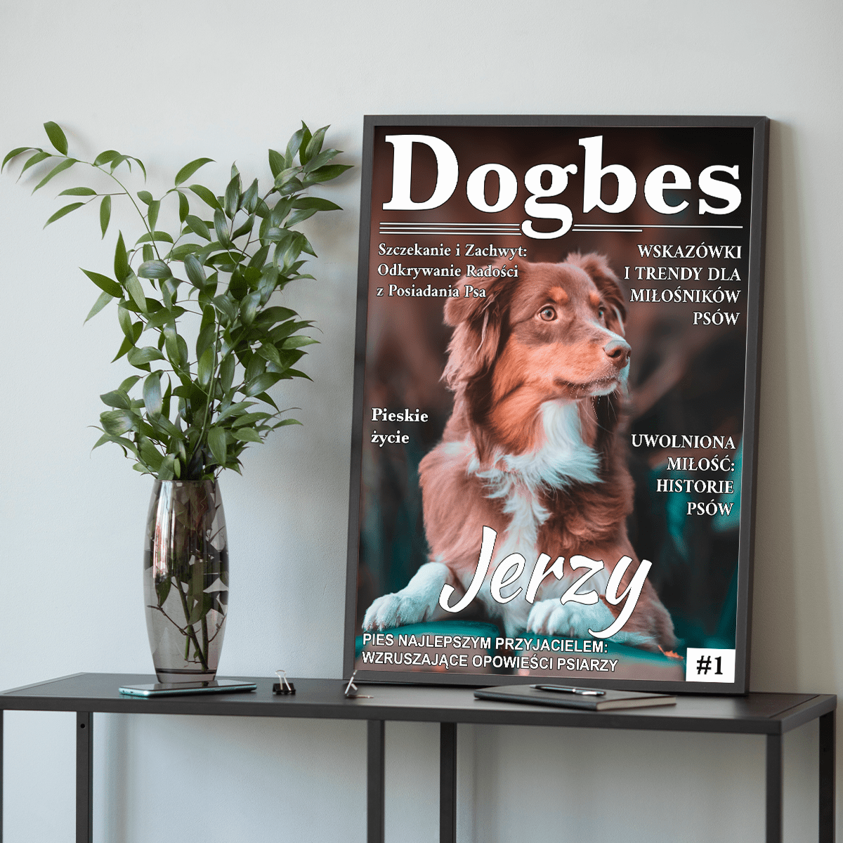 Magazyn Dogbes - plakat, spersonalizowany prezent dla właściciela psa - Adamell.pl