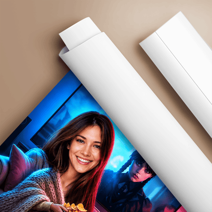 Magia Kina w Twoim Domu - plakat, spersonalizowany prezent dla niej - Adamell.pl
