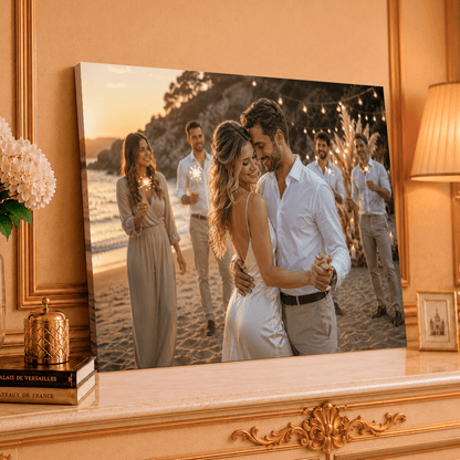 Magia Letniej Nocy – Foto na płótnie, spersonalizowany prezent dla pary - Adamell.pl