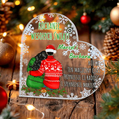 Magiczny czas Clipart - Druk na szkle, spersonalizowany prezent dla żony - Adamell.pl