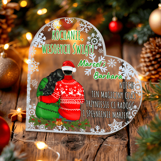 Magiczny czas Clipart - Druk na szkle, spersonalizowany prezent dla żony - Adamell.pl