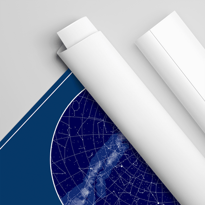 Mapa gwiazd przyjaciółek - plakat, spersonalizowany prezent dla przyjaciółki - Adamell.pl