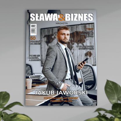 Mężczyzna sukcesu - plakat, spersonalizowany prezent dla mężczyzny - Adamell.pl