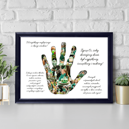 Moc życzeń - Druk na szkle, spersonalizowany prezent dla dziecka - Adamell.pl