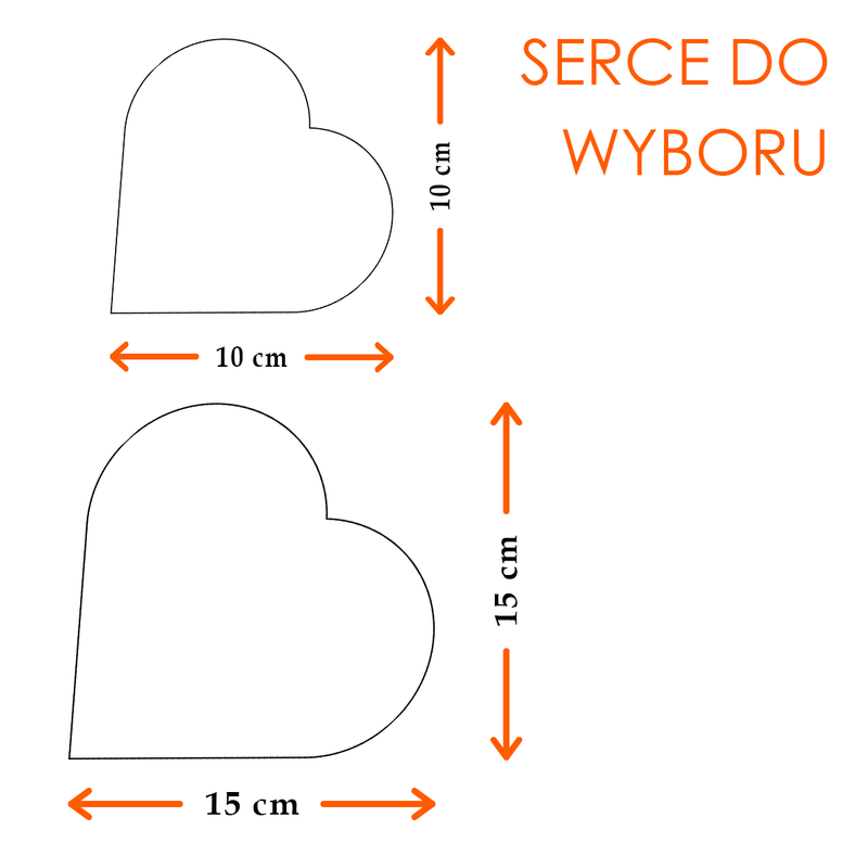 Mój cały świat - Szklane serce, spersonalizowany prezent dla niego - Adamell.pl