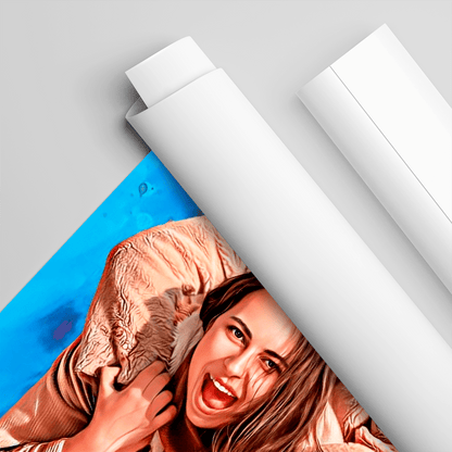 Moja przyjaciółka - plakat, spersonalizowany prezent dla przyjaciółki - Adamell.pl