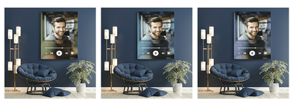 Muzyczne wyznanie - druk na płótnie, spersonalizowany prezent dla niego - Adamell.pl