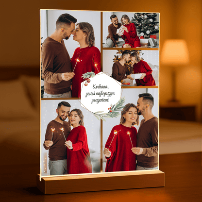 Najlepszy prezent świąteczny - Druk na szkle, spersonalizowany prezent dla dziewczyny - Adamell.pl