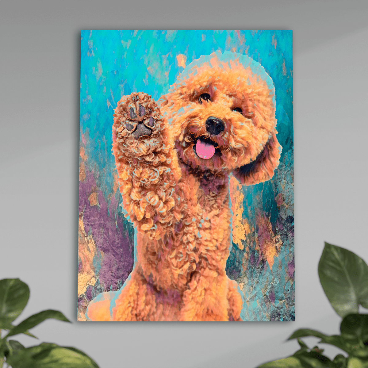 Najukochańszy pies - plakat, spersonalizowany prezent dla właściciela psa - Adamell.pl