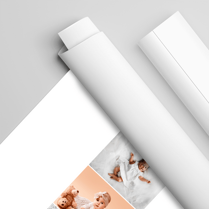 Pierwsze urodziny kolaż - plakat, spersonalizowany prezent dla dziecka - Adamell.pl