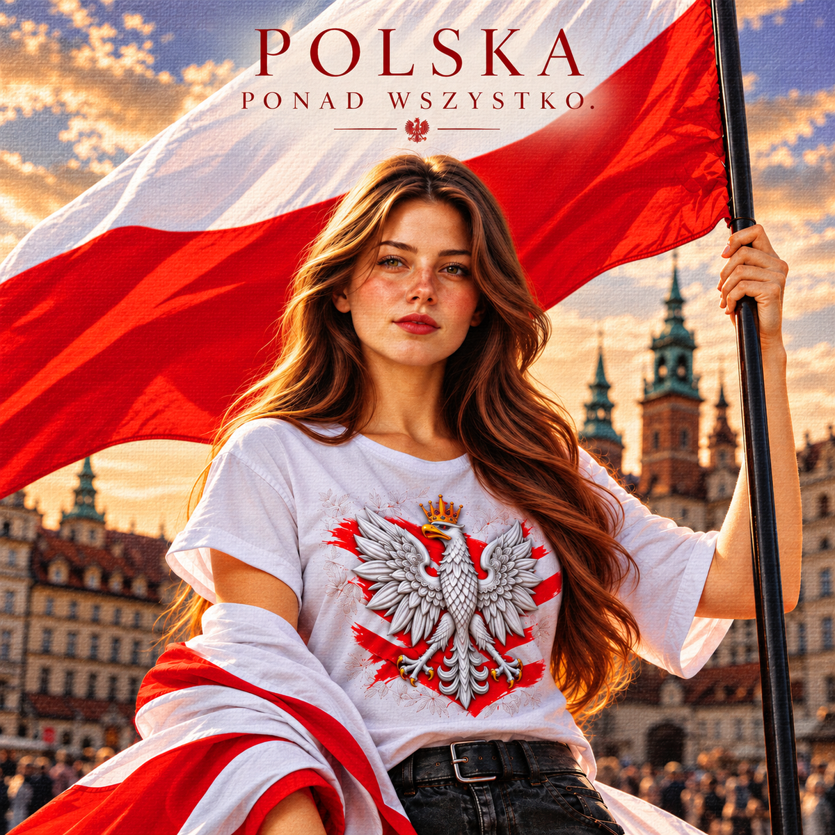 Polska Dusza – Portret na płótnie dla Niej