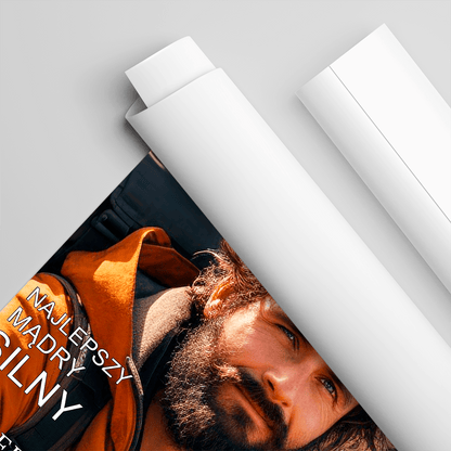 Podróżnik - plakat, spersonalizowany prezent dla mężczyzny - Adamell.pl