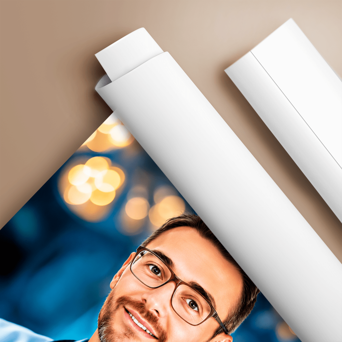 Portret doktora - plakat, spersonalizowany prezent dla lekarza - Adamell.pl