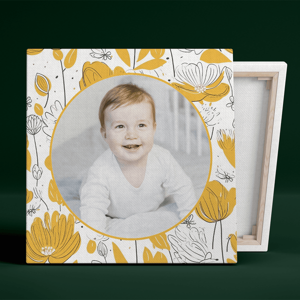 Portret dziecka - druk na płótnie, spersonalizowany prezent dla dziecka - Adamell.pl