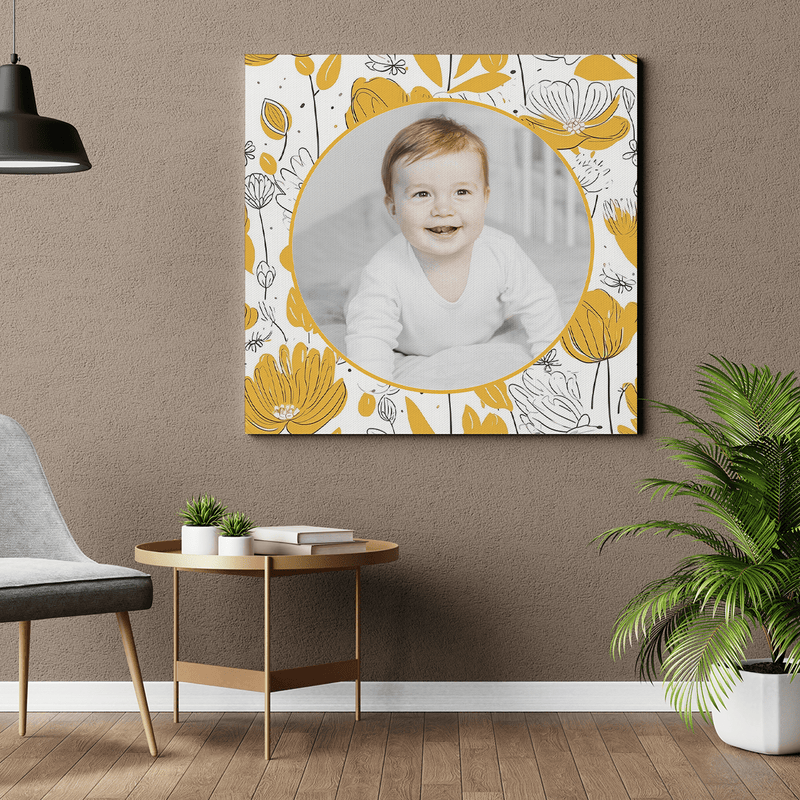 Portret dziecka - druk na płótnie, spersonalizowany prezent dla dziecka - Adamell.pl