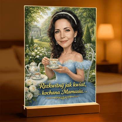 Portret kochanej mamy - Druk na szkle, spersonalizowany prezent dla mamy - Adamell.pl