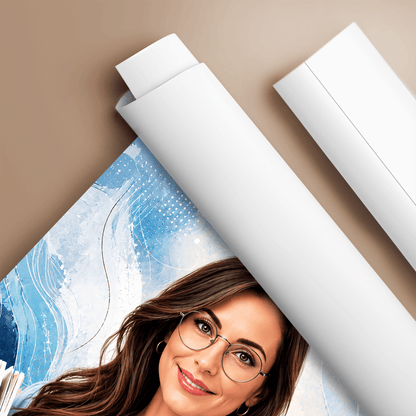 Portret nauczyciela - plakat, spersonalizowany prezent dla nauczyciela - Adamell.pl