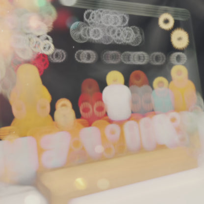 Clipart świąteczny Family - Druk na szkle, spersonalizowany prezent dla rodziców