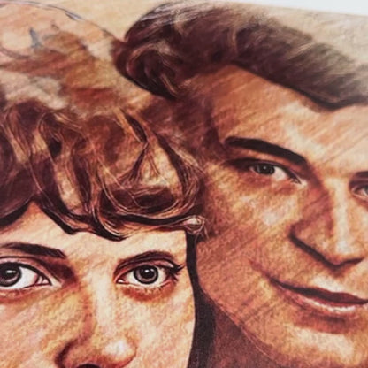 Kolorowy szkic wieloosobowy - obraz na płótnie, spersonalizowany prezent