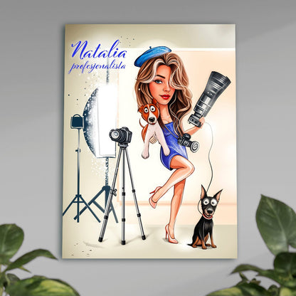 Profesjonalistka - plakat, spersonalizowany prezent dla szefowej - Adamell.pl