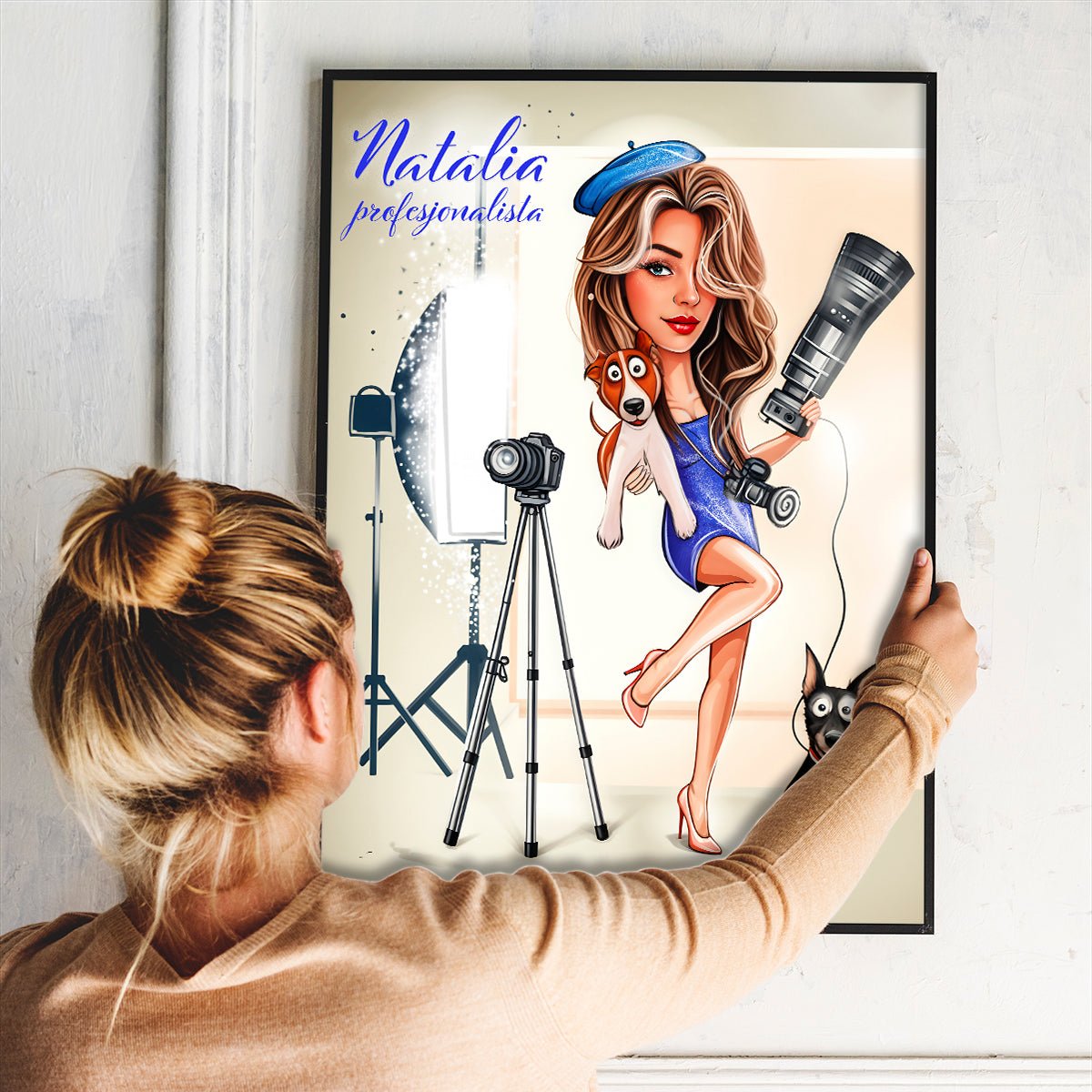 Profesjonalistka - plakat, spersonalizowany prezent dla szefowej - Adamell.pl