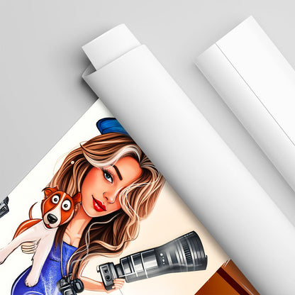 Profesjonalistka - plakat, spersonalizowany prezent dla szefowej - Adamell.pl