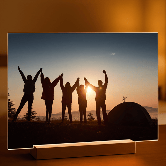 Przyjaciele zdjęcie - Druk na szkle, spersonalizowany prezent - Adamell.pl