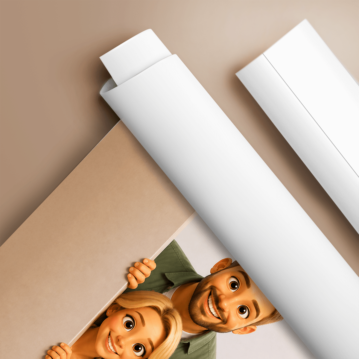 Radosne Odkrycie – Personalizowany plakat dla pary - Adamell.pl