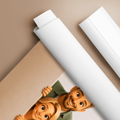 Radosne Odkrycie – Personalizowany plakat dla pary - Adamell.pl