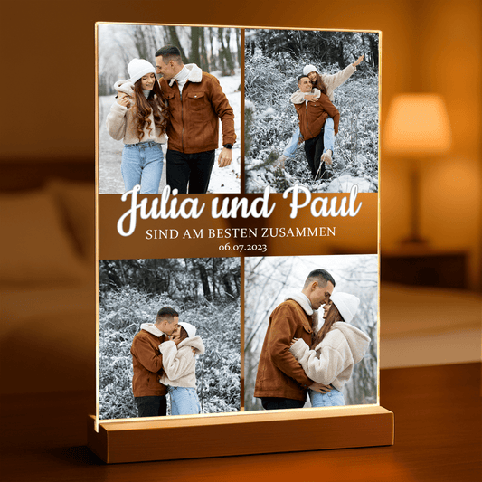 Razem nam najlepiej - Druk na szkle, spersonalizowany prezent - Adamell.pl