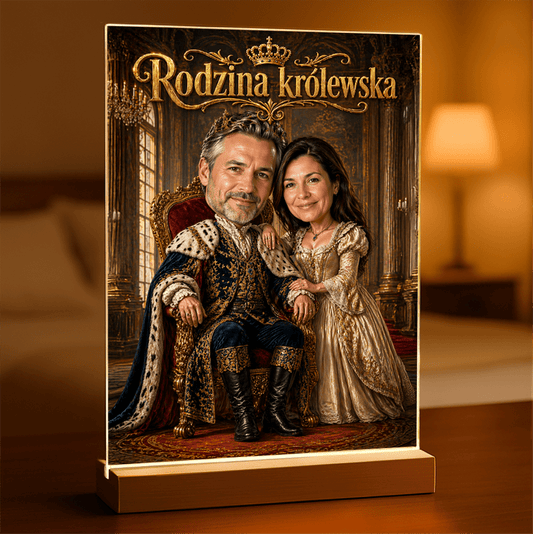 Rodzina Królewska – Wydruk na szkle akrylowym - Adamell.pl