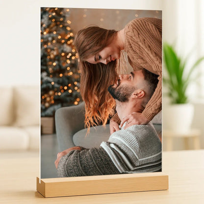 Świąteczna fotofgrafia - Druk na szkle, spersonalizowany prezent dla chłopaka - Adamell.pl