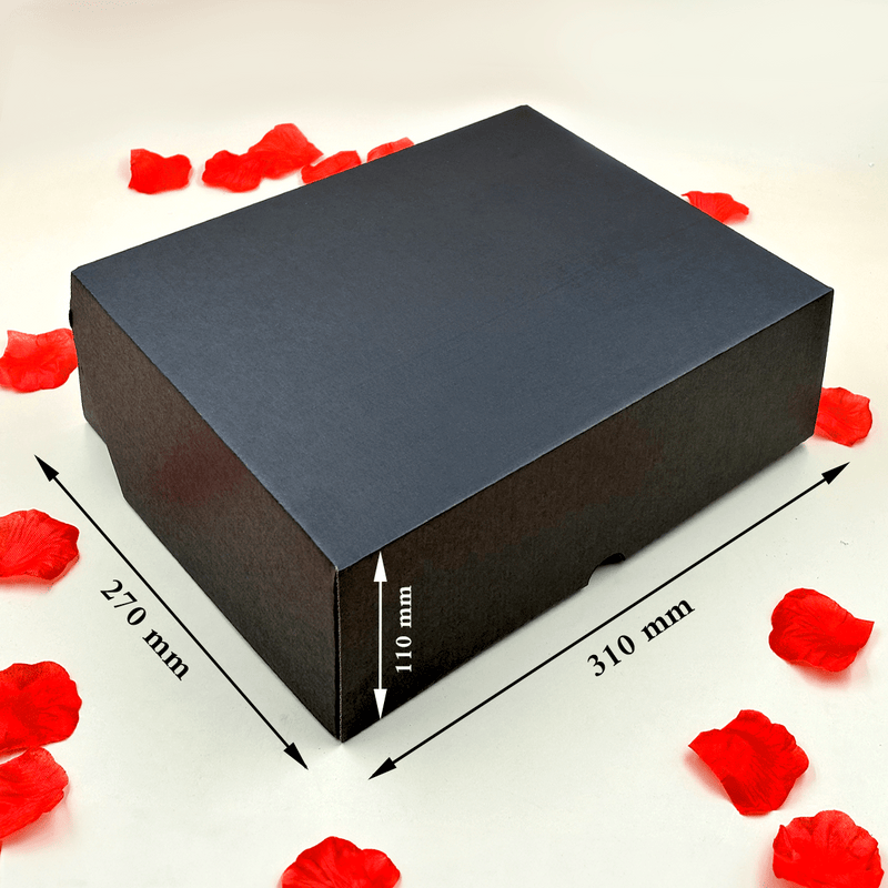 Świecąca róża wieczna w sercu + druk na szkle DLA MOJEJ CIOCI BOX 2 w 1 - Adamell.pl