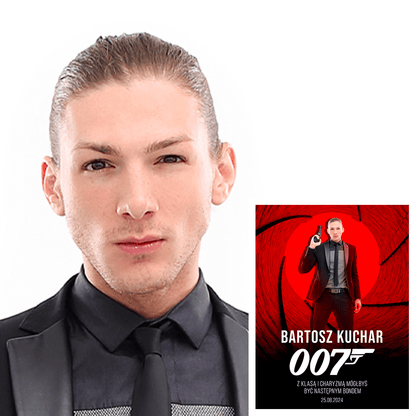 Tajny agent - plakat, spersonalizowany prezent dla niego - Adamell.pl