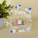 Tata naszym przyjacielem - Druk na szkle - puzzel, spersonalizowany prezent dla taty - Adamell.pl