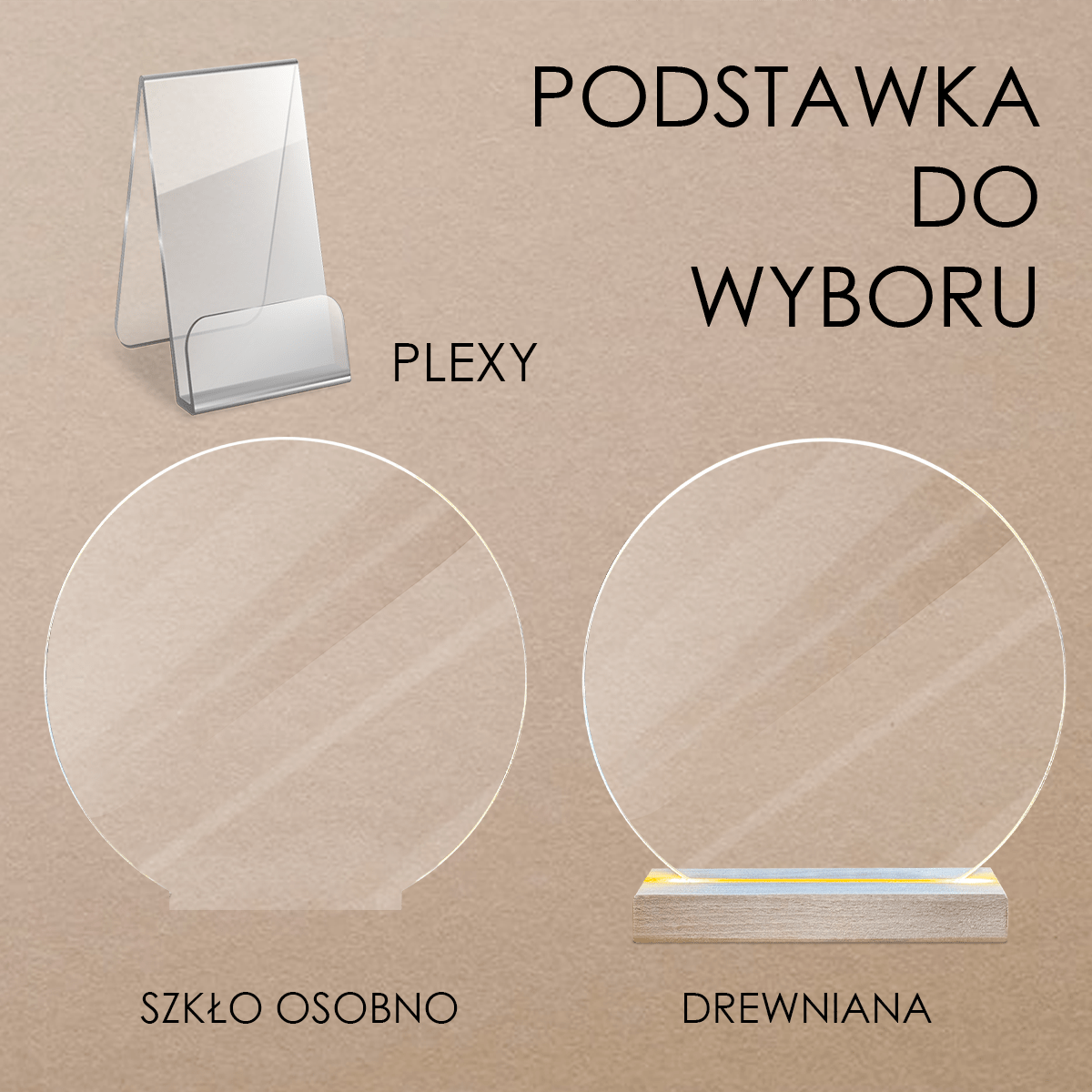 Tu rośnie miłość - Druk na szkle, spersonalizowany prezent dla babci - Adamell.pl