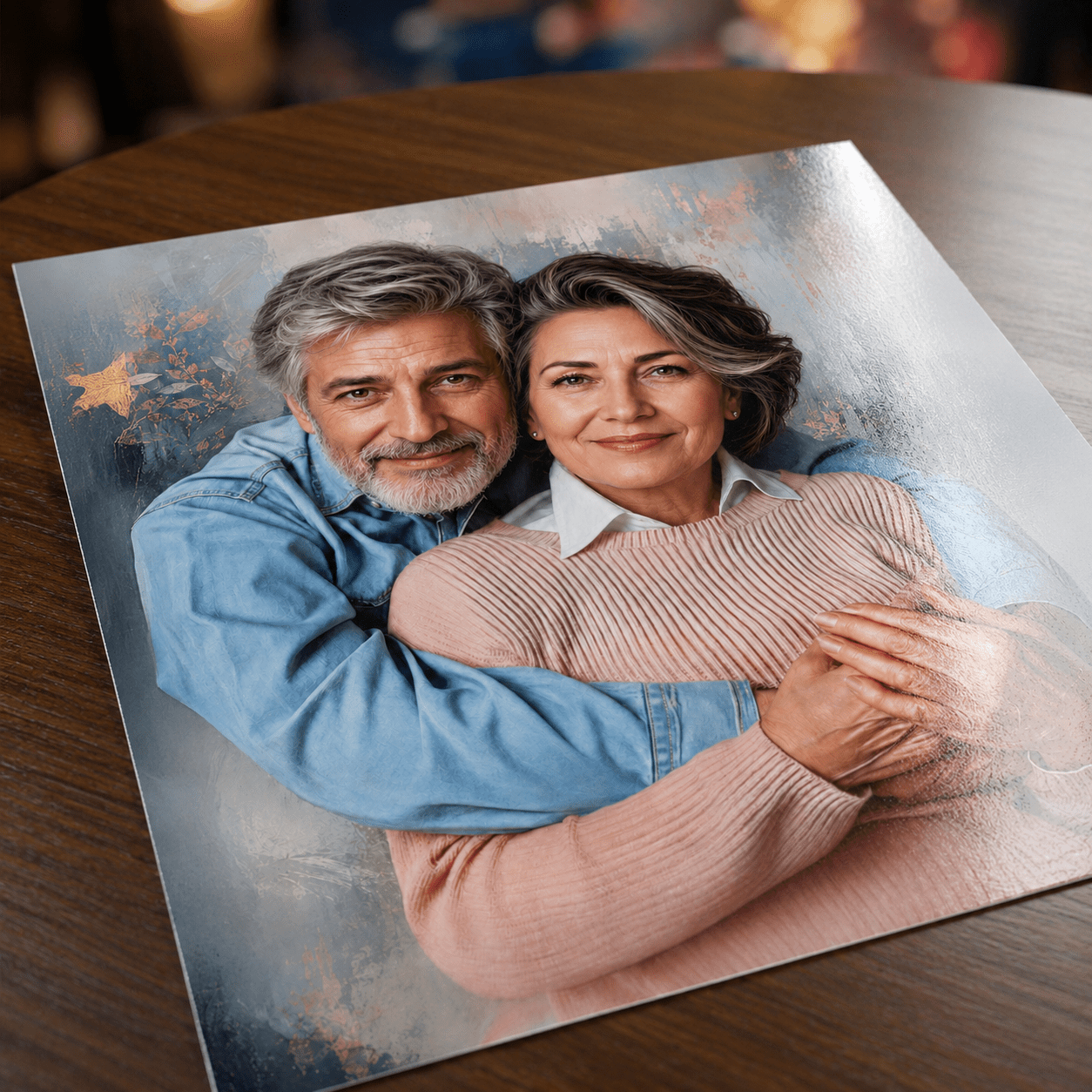 Ukochani dziadkowie - plakat, spersonalizowany prezent dla dziadków - Adamell.pl