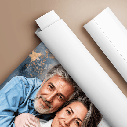 Ukochani dziadkowie - plakat, spersonalizowany prezent dla dziadków - Adamell.pl