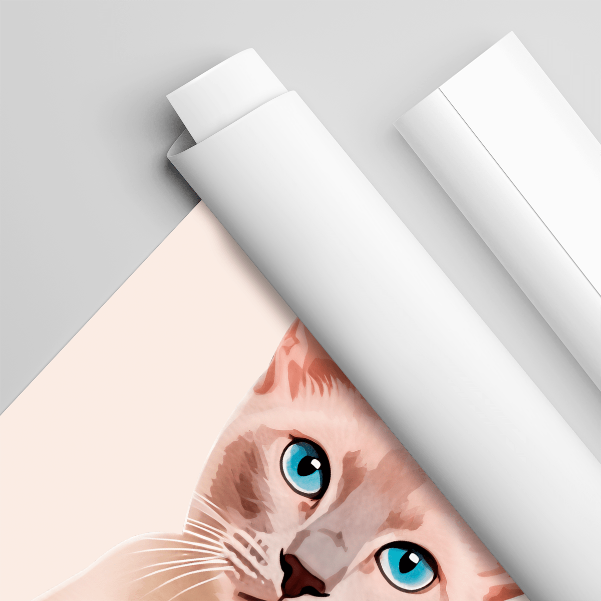 Ukochany kot - plakat, spersonalizowany prezent dla właściciela kota - Adamell.pl