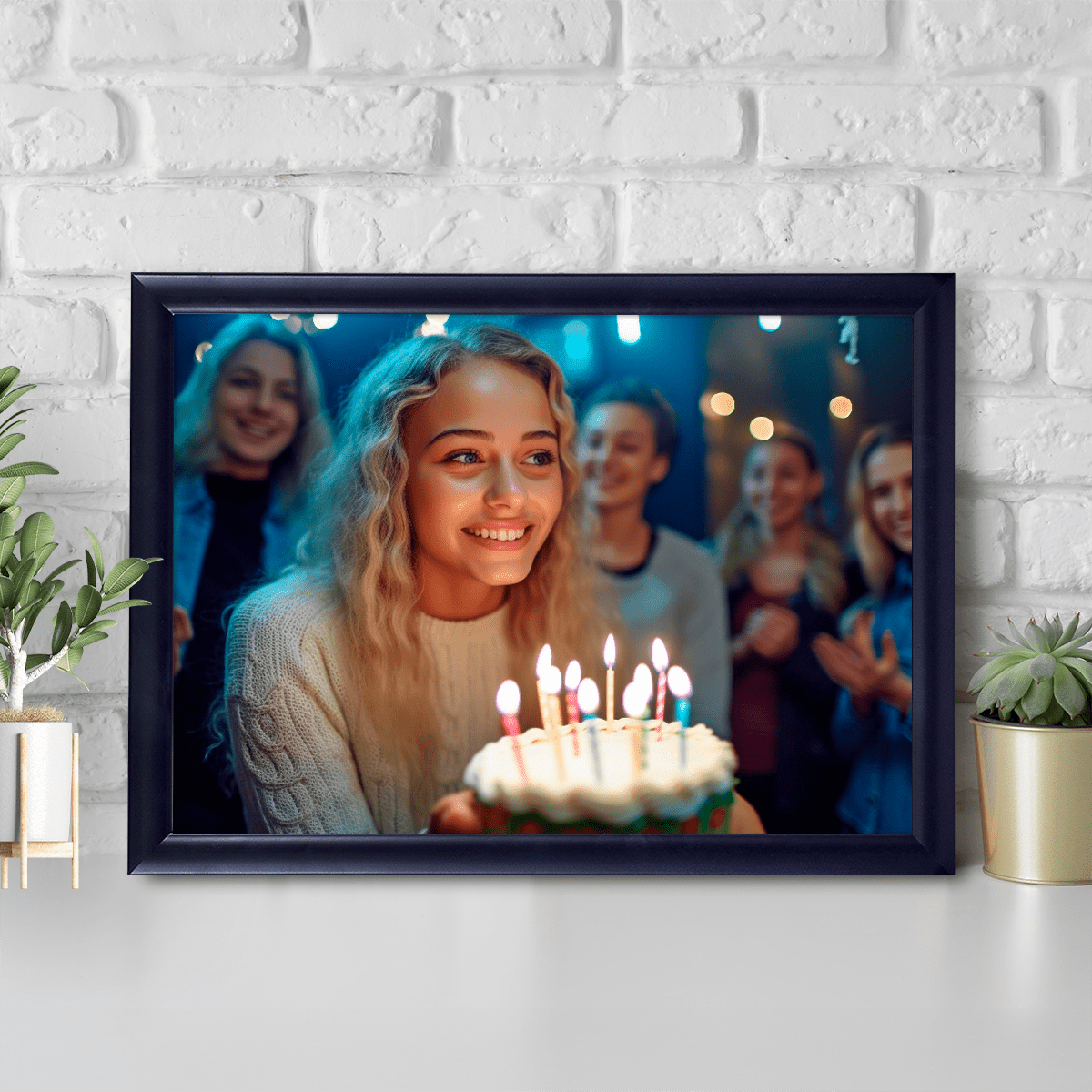 Urodzinowy podarunek - Druk na szkle, spersonalizowany prezent na urodziny - Adamell.pl