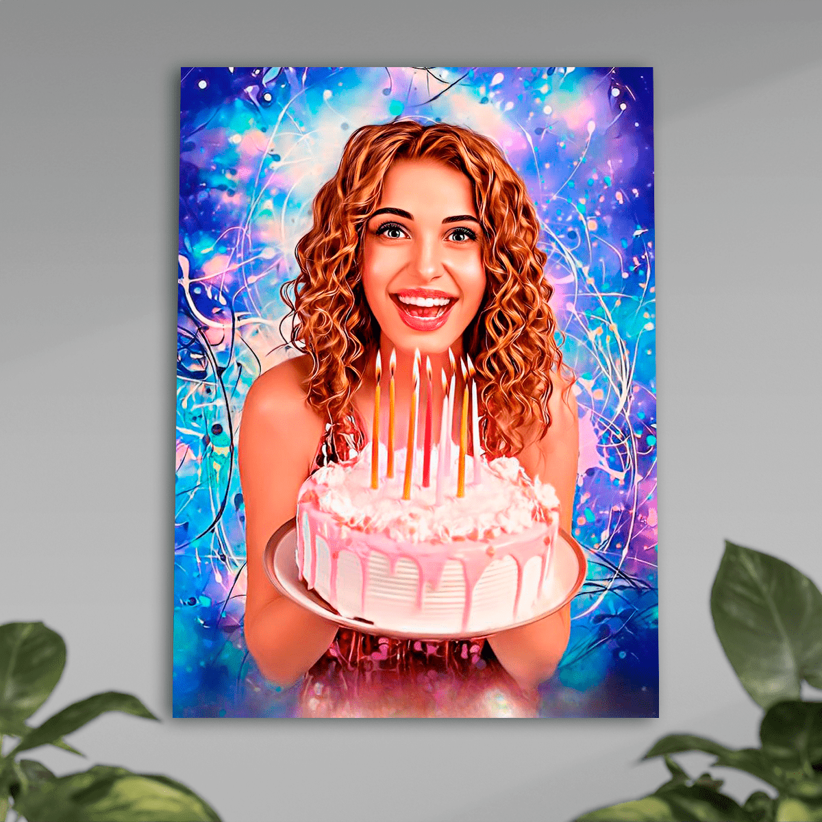 Urodziny - plakat, spersonalizowany prezent dla niej - Adamell.pl