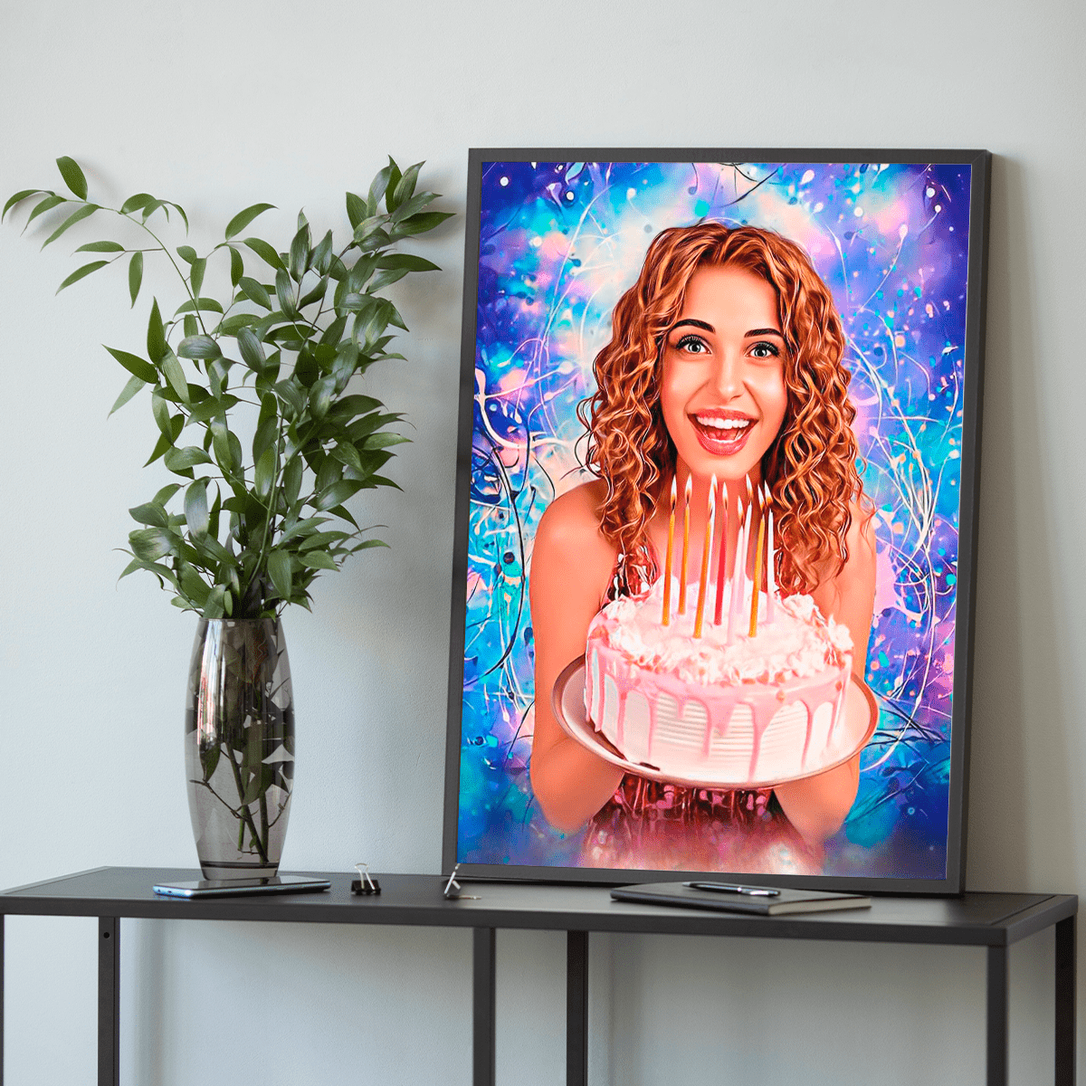 Urodziny - plakat, spersonalizowany prezent dla niej - Adamell.pl