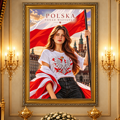 Polska Dusza – Portret na płótnie dla Niej