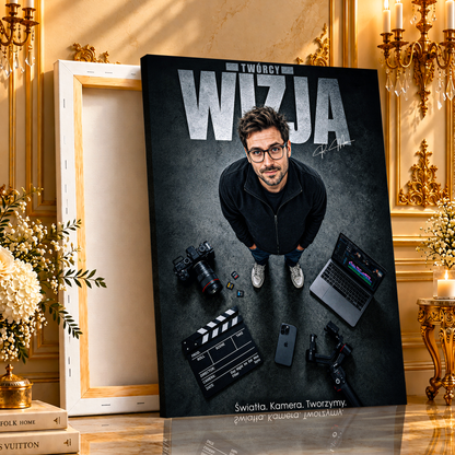 Wizja Twórcy: Prezent dla Wujka – Portret na płótnie