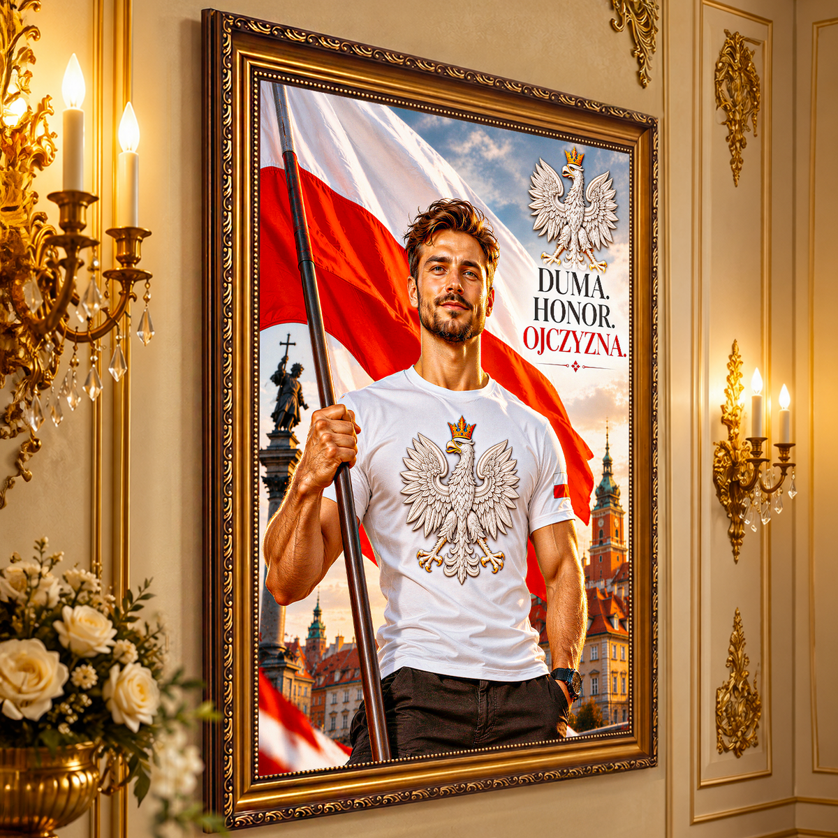 Duma i Honor – Portret na płótnie dla Niego