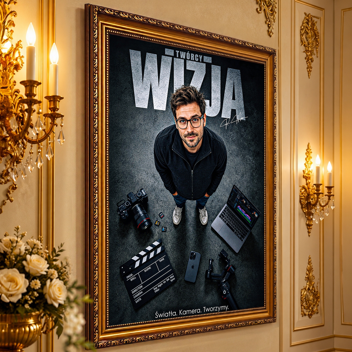 Wizja Twórcy: Prezent dla Wujka – Portret na płótnie