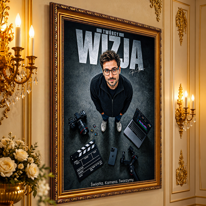 Wizja Twórcy: Prezent dla Wujka – Portret na płótnie