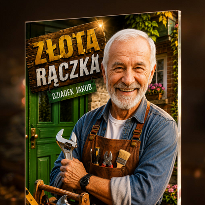 Złota Rączka: Prezent dla Dziadka – Wydruk na szkle akrylowym