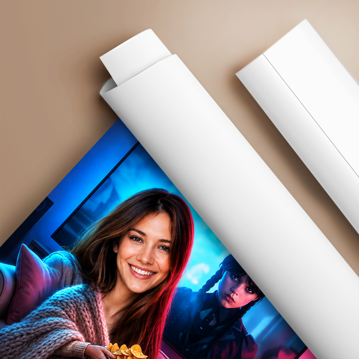 Magia Kina w Twoim Domu - plakat, spersonalizowany prezent dla niej