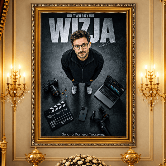 Wizja Twórcy: Prezent dla Wujka – Portret na płótnie - Adamell.pl